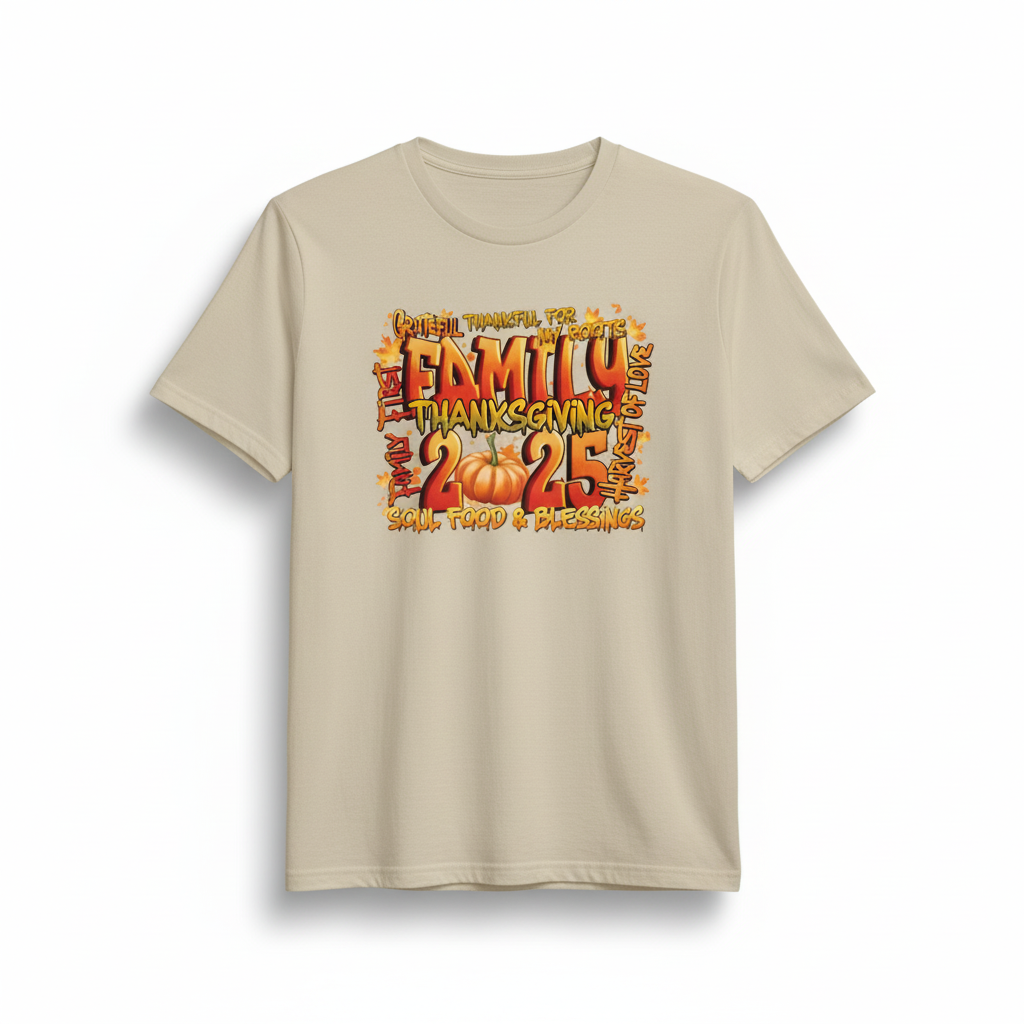 Thanksgiving 2025 themed Tee