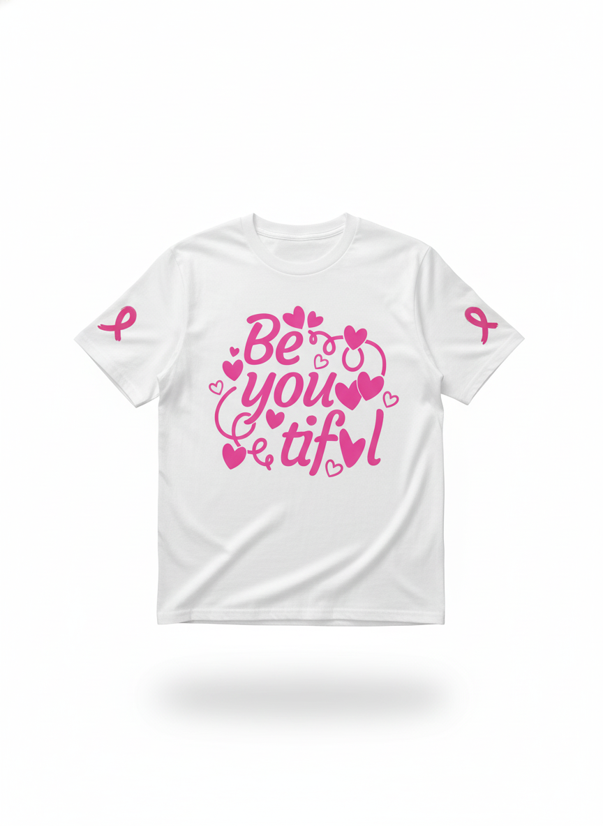 Be.You.Tiful Pink October tee