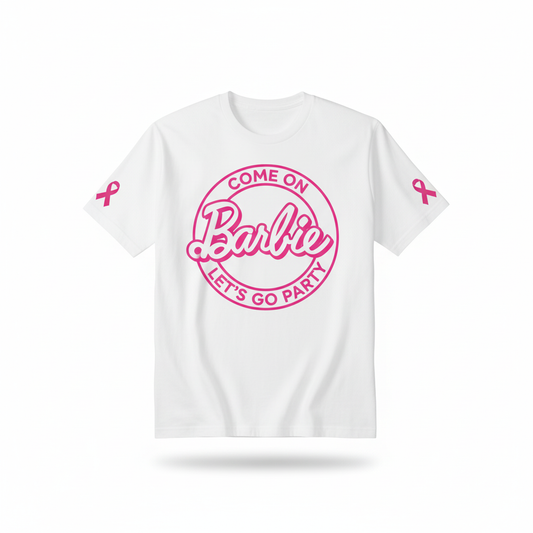 Barbie Pink October tee