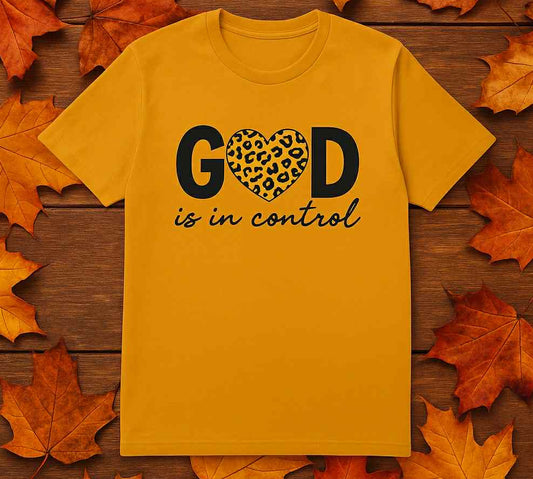 God Is in Control tee